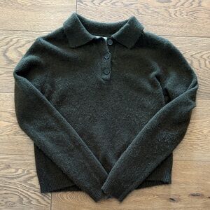 Zara Olive Knit Sweater
